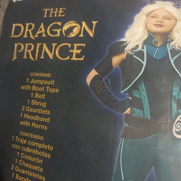 NEW Rayla The Dragon Prince Halloween Costume Cosplay Rubies Girls Medium 7/8 - Picture 4 of 6